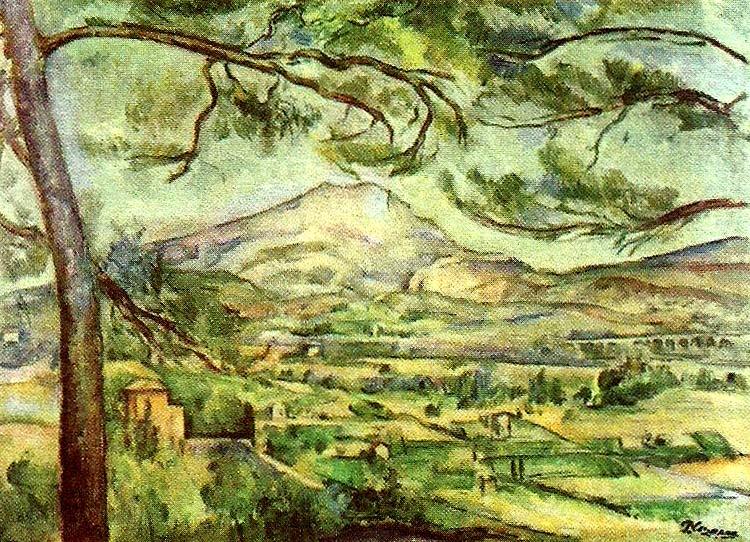 Paul Cezanne sainte victoire